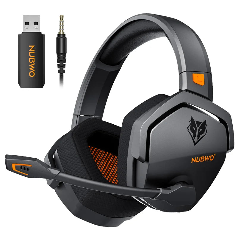 NUBWO G06 Wireless Gaming Headset – 2.4GHz + BT 5.3, 100H Battery, PS5/PS4/PC/Switch Main image