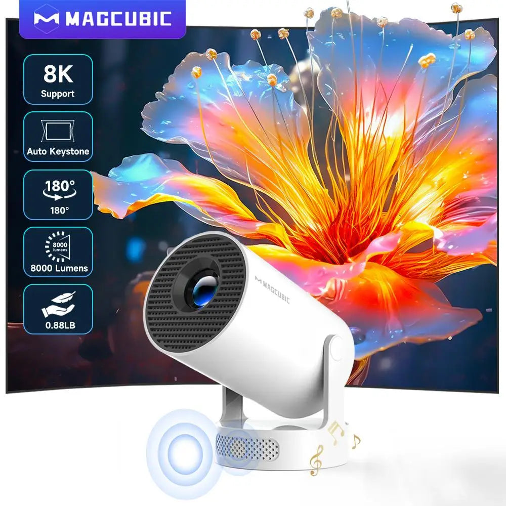 Magcubic HY300 Pro+ Mini Projector – 290 ANSI, Android 14, WiFi 6, 8K, BT 5.4 Secondary image