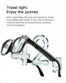 AI Smart Glasses M08 – HD Camera, Translation & Voice Assistant