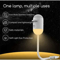 2-in-1 Mini Galaxy Star Projector – 360° Rotating, Sliding Films, Starry Sky Night Light