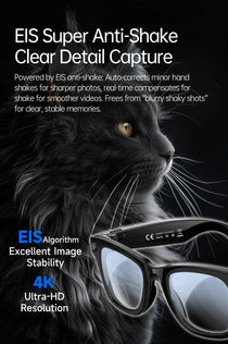 W620 Pro AI Smart Glasses – 4K Camera, Bluetooth 5.3 & Real-Time Translation