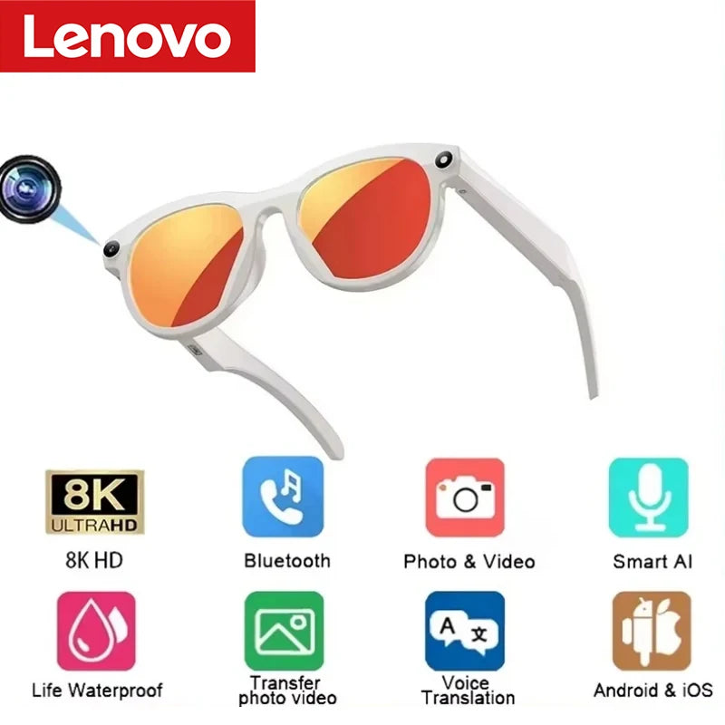 Lenovo AI Smart Glasses M88 – 8K Camera, ChatGPT, Translation & Bluetooth 5.3 Secondary image