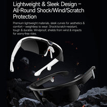 yaocx W640 AI Smart Sports Glasses – 32MP Camera, IP66, Bluetooth 5.3 & Real-Time Translation