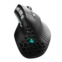 SOLAKAKA E9 Pro MMO Vertical Gaming Mouse – PAW3395, 15 Buttons, 36000 DPI, Tri-Mode