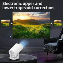 BKHK HY300 Mini Portable Projector – 1080P, 8000LM, 150”, Android, WiFi, Bluetooth