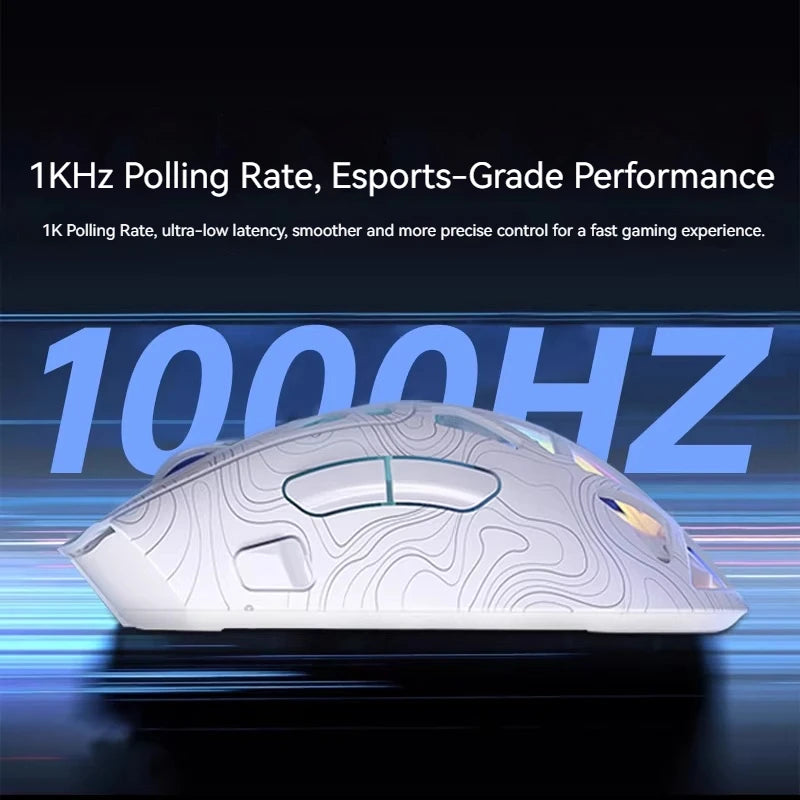 AULA SC620 Wireless Gaming Mouse – PAW3311, Tri-Mode, 12800 DPI, Hollow Design Secondary image