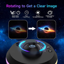 Galaxy Projector 13-in-1 HD Planetarium – Shooting Stars, Timer, 360°, 230 sq ft