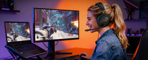 NUBWO G06 Wireless Gaming Headset – 2.4GHz + BT 5.3, 100H Battery, PS5/PS4/PC/Switch